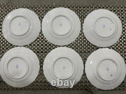 Vintage Lomonosov USSR Porcelain Gold Tea Set Set of 6 Cups Saucers and Plates