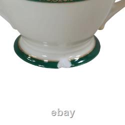 Vintage Meito China Tea Set Hand Painted Japan Gold Tone Trim