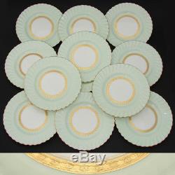 Vintage Minton Tiffany & Co Somerset 36pc Tea Cup, Saucer & 8 Dessert Plate Set