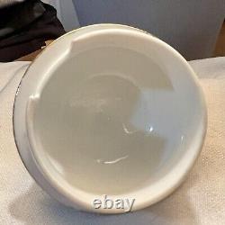 Vintage NIPPON Floral Gold Gilt Embellished Tea Set with 4 cups/saucers VGC