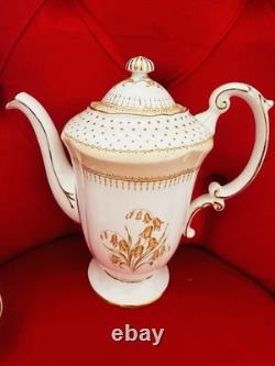 Vintage Paragon Fine Bone China Coffee Set A1717 5 Cups Saucers Teapot England