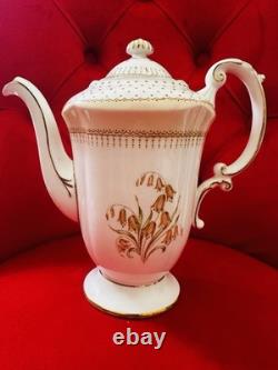 Vintage Paragon Fine Bone China Coffee Set A1717 5 Cups Saucers Teapot England