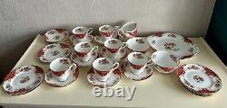 Vintage Paragon Rockingham fine bone China Tea Service Set Makers to the Queen