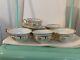 Vintage Rosenthal Kronach-germany Ivory Gold Daisy Tea Cups & Saucers