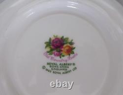 Vintage Royal Albert Set of 6 Tea-cups & Saucers Dated 1962 Old Country Roses