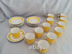 Vintage Royal Copenhagen Demitasse Cup & Saucer Set, Set of 12, 1960s