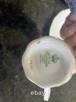 Vintage Royal Standard Tea Cups Saucers And Cake plates. Pastel Colour