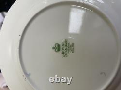 Vintage Royal Standard Tea Cups Saucers And Cake plates. Pastel Colour