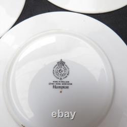 Vintage Royal Worcester Hampton 12 Pcs Cups & Saucers