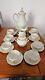 Vintage Winterling Bavaria White And Gold 27 Pc. Tea Set