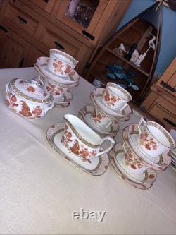 WEDGWOOD GOLDEN COCKEREL 21 Pieces Excellent Condtion Ref R4538