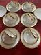 Wahliss Wien Vienna Austria Antique Tea Cups Saucers Set Trios White Gold Rare