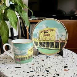 Walthamstow Stadium gilded cup and saucer set