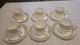 Wedgewood Marguerite Bone China Espresso Cups And Saucers (set Of 6)