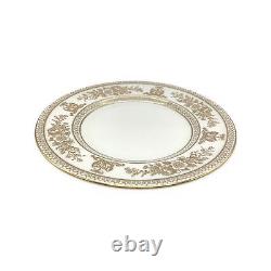 Wedgwood Cup & Saucer & Plate Columbia Gold 3 Piece Set Vintage Retro