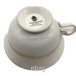 Wedgwood Cup & Saucer & Plate Columbia Gold 3 Piece Set Vintage Retro