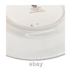 Wedgwood Cup & Saucer & Plate Columbia Gold 3 Piece Set Vintage Retro