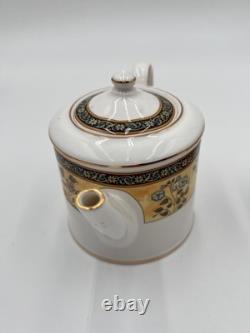 Wedgwood India Bone China Coffee Tea Set 16 Pc Coffee Pot Teapot Cups Saucers