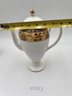 Wedgwood India Bone China Coffee Tea Set 16 Pc Coffee Pot Teapot Cups Saucers