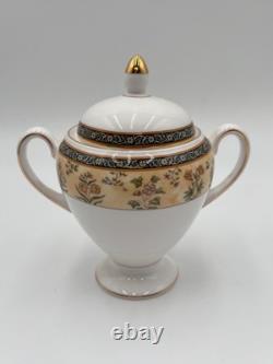 Wedgwood India Bone China Coffee Tea Set 16 Pc Coffee Pot Teapot Cups Saucers