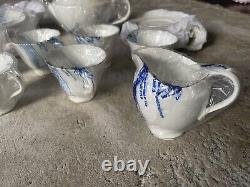 Wedgwood Signet Gold 6 Person Tea Set 1994 96 NEW Cups Saucers Plates Tea Pot