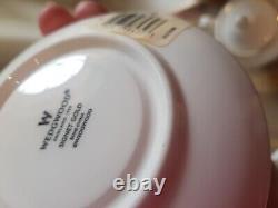 Wedgwood Signet Gold 6no Espresso Cups Vegetable Dish Milk & Sugar All Brand New