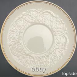 Wedgwood of Etruria Gold Trim Patrician 12pc Soup Cups & Saucers c1930s England