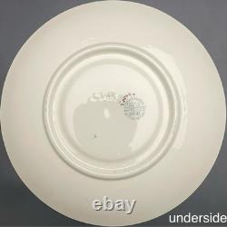 Wedgwood of Etruria Gold Trim Patrician 12pc Soup Cups & Saucers c1930s England