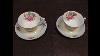 Wehavalot Vintage Pair Of Noritake Morimura Demitasse Tea Cups Saucers From 1940 S