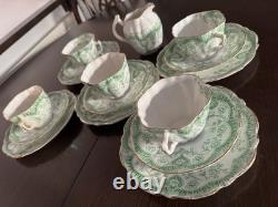 Wellington JHC & Co Antique Bone China Tea Set 16 Pieces