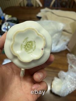 Wellington bone china tea-set, Art nouveau, c 1906,'Gilded Violet