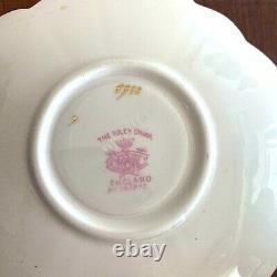 Wileman Foley China Antique 1895-1910 Cup & Saucer Pink Gold Shelley Japan F/S