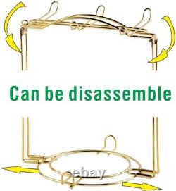 YOLIFE Tea Cups and Saucers Set of 6, 200 ML Vintage Pink Rose Ivory Porcelain